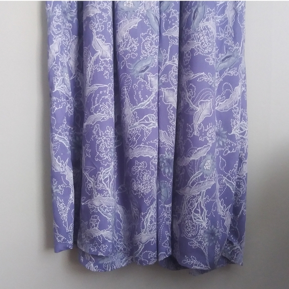 NWT Boho Me Smocked Ruffle Strap Wide Leg Flowy Resort Jumpsuit - Picture 4 of 5